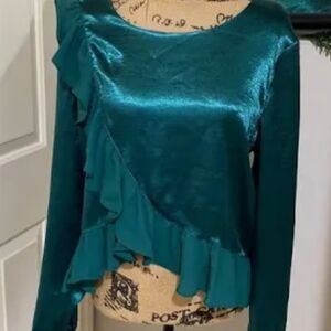 K / Lab Green Blouse